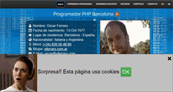 Desktop Screenshot of mariopg.oferraro.com.ar