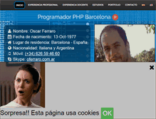 Tablet Screenshot of mariopg.oferraro.com.ar